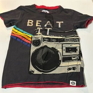 Mini Shatsu BEAT IT shirt with boombox
